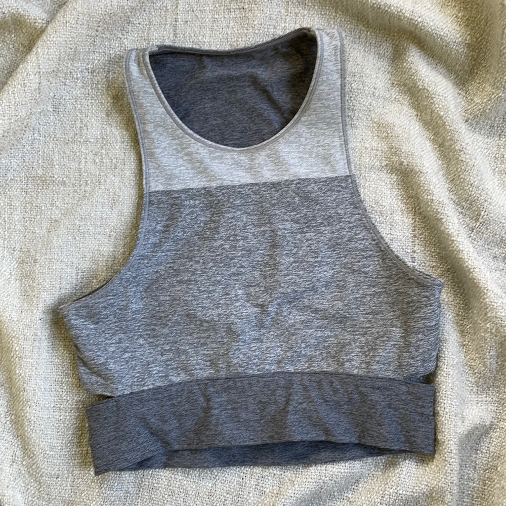 Outdoor Voices slash back crop